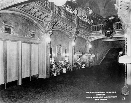 Riviera Theatre - Rivera Inner Foyer-Towards Street From John Lauter